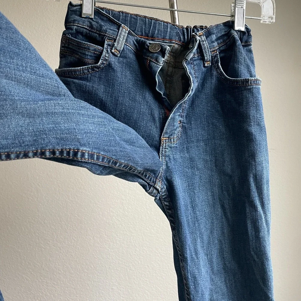 Wrangler Girls‎ 14 Slim Fit Blue Denim Jeans Preppy Stylish Casual Western Cute